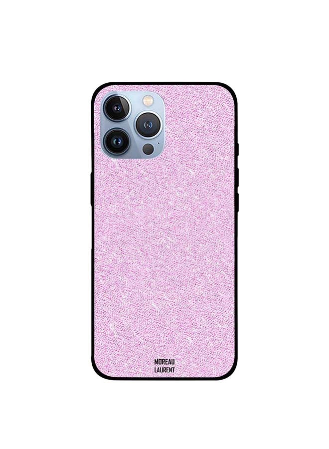 Moreau Laurent Protective Printed Case Cover for Apple iPhone 13 Pro Max Dpt00117 Light Pink Wool Pattern Multicolour - Image 1