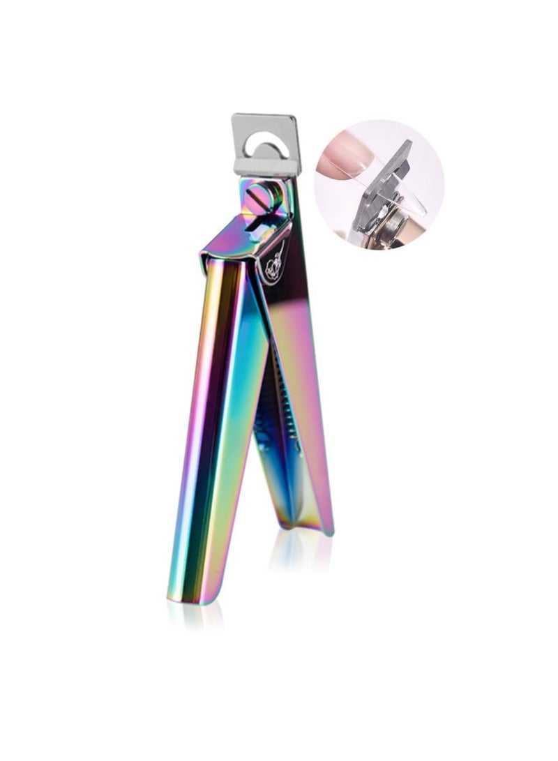 ECVV مقص أظافر أكريليك ECVV، قواطع أظافر لقمم الأظافر، قاطع قمم الأظافر، قاطع أظافر أكريليك، أداة مانيكير لصالون فن الأظافر في المنزل - Image 1