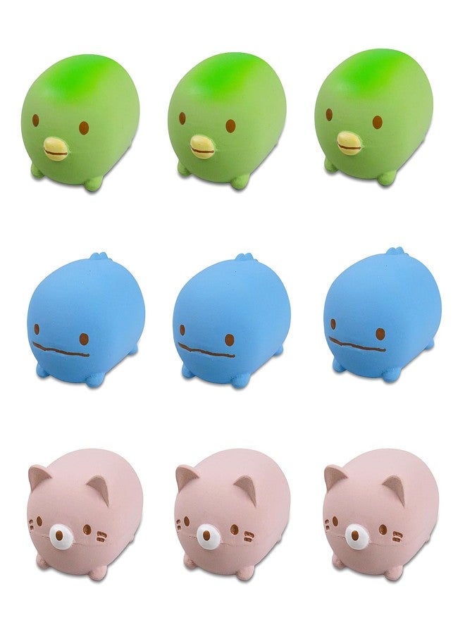 SCHITEC Dog Toys Squeaky, Interactive Animal Puppy Toy Pack, Cute Latex Rubber Squeak Pet Balls for Puppies Mini Small Breed Dogs - Image 1