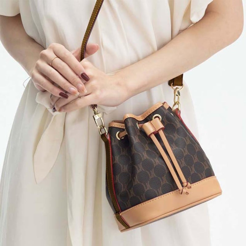 كلاراكو حزام محفظة من جلد البولي يوريثان من كلاركو، 46.9 بوصة، حزام حقيبة كروس بودي قابل للتعديل من جلد البولي يوريثان، حزام بديل لحقيبة اليد، حزام حقيبة الكتف مع مشبك دوار، ملحقات حقائب DIY لحقائب اليد الصغيرة، حقيبة حمل، بني - Image 5