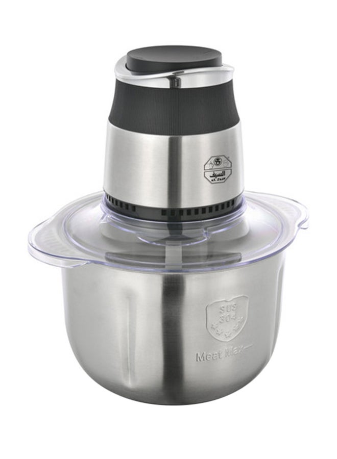 Alsaif Vegtable Chopper With Mincer Grinder Function 800 W E02431 Silver - Image 2