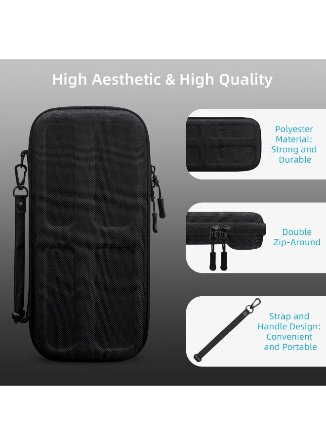 Carrying Bag Compatible with Nintendo Switch 2, Portable Switch Travel Carry Case with 10 Game Cartridges, Hard Shell Protective Switch Case for Accessories and Games - Image 2