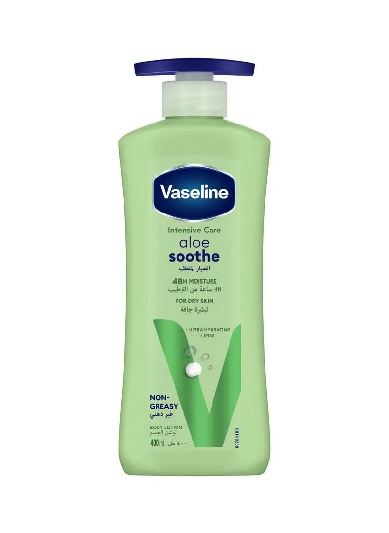 Vaseline Vaseline Aloe Soothe Fresh Body Lotion 400 Ml  - Image 1