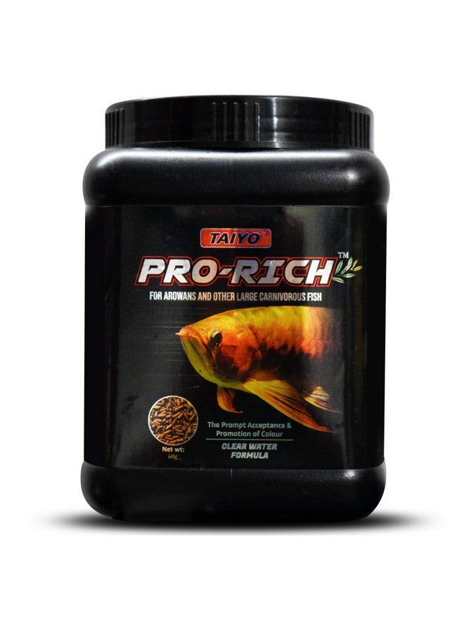 TAIYO تايو برو ريتش لطعام الأسماك الكبيرة آروانا وغيرها من الأسماك المفترسة الجافة لجميع مراحل الحياة، 280 جرام - Image 1