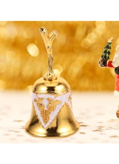 Excefore Gold Hand Bell, Jingle Bell, Loud Metal Bell for Restaurant Call, School, Reception, Dinner, Shop, Hotel Service, Meditation, Prayer, Pet Feeding, Weddings, Classroom  - Image 4