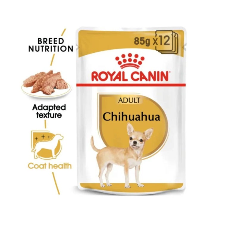 Royal Canin Wet Food for Adult Chihuahuas 8+ Months, 12x85g - Image 3