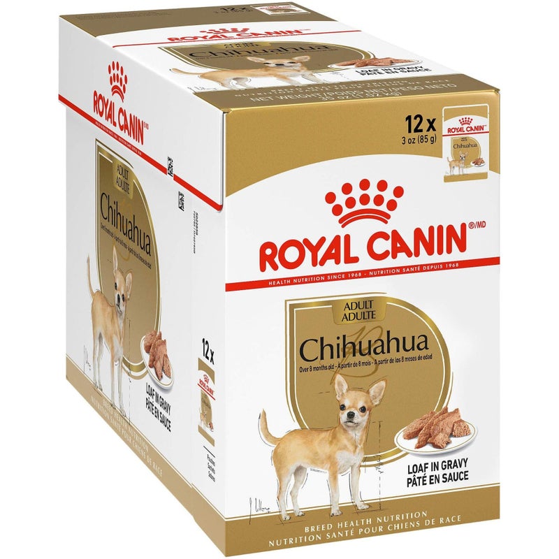Royal Canin Wet Food for Adult Chihuahuas 8+ Months, 12x85g - Image 1