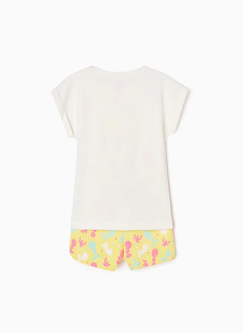 Zippy T-shirt + Shorts Set for Girls 'Tweety'