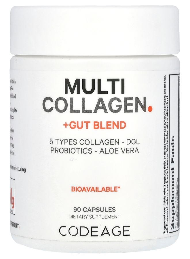 Codeage Multi Collagen + Gut Blend 90 Capsules