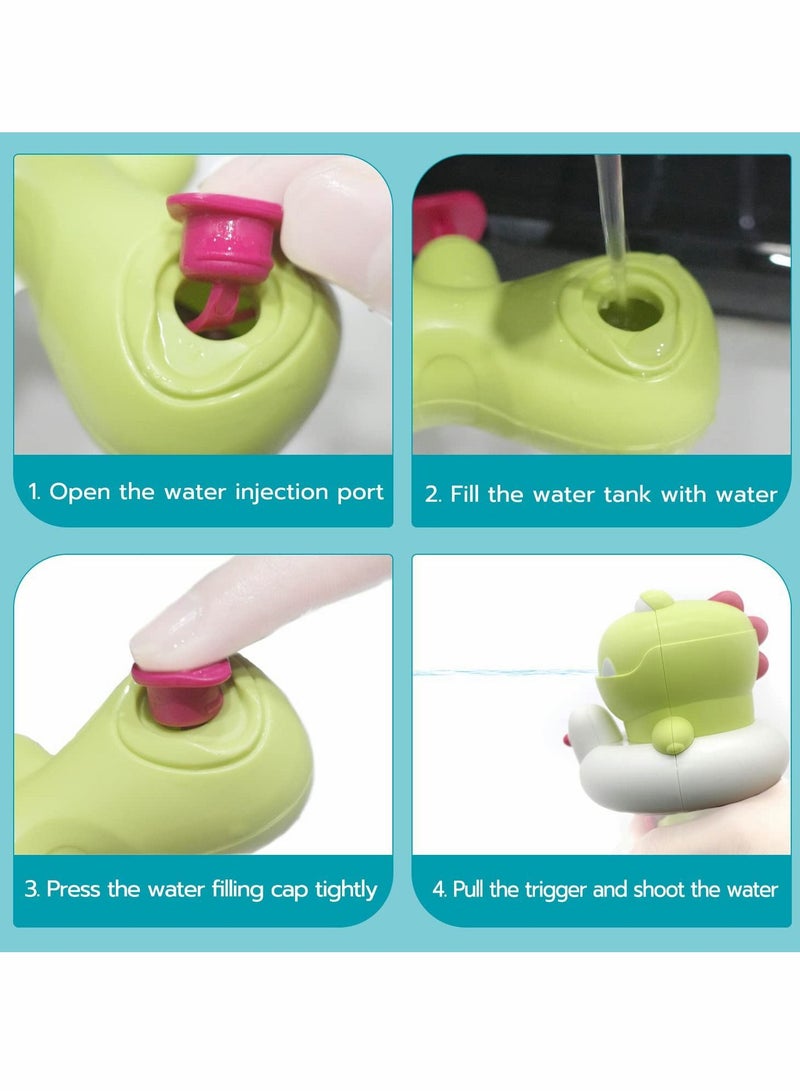 Water Squirt for Kids, Small Dinosaur Water Launcher