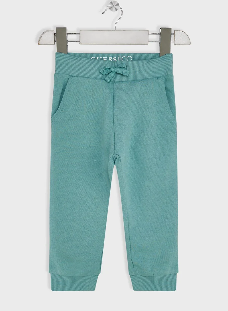 GUESS Kids Drawstring Cuffed Sweatpants