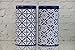 Weldon Tea Tin Storage Blue Design Set of 2.Air tight Lid. Tea, Coffee, Food Storage. Size 3.38 X 6.29 inches. - Image 2