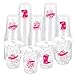 ZCPTZ 100 Pcs Pink Cowgirl Disco Plastic Cups 12 oz Western Cowgirl Plastic Cups Clear Disposable Western Cowgirl Party Cups for Cowgirl Birthday Party Baby Shower Last Rodeo Party Supplies - Image 3