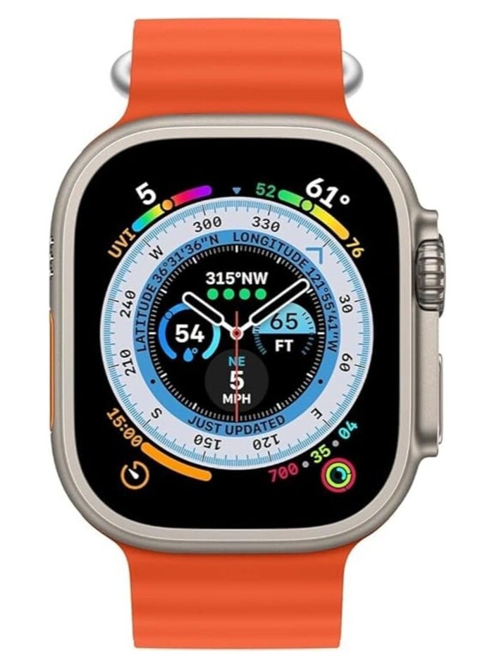 K8 Ultra 2 Smart Watch 1.99 Infinite Display Wireless Charging