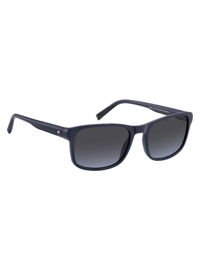 TOMMY HILFIGER TH 2325/S Sunglasses Blue Rectangular - Image 2
