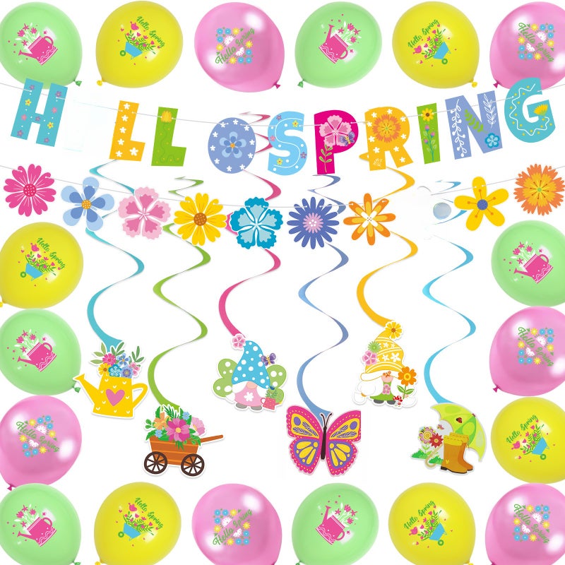 Spring Decor Set: 20*18*1 Cm Mixed Color Thematic Design - Easy Setup Versatile Party Accessories for Festival Parties Community Events - Image 5