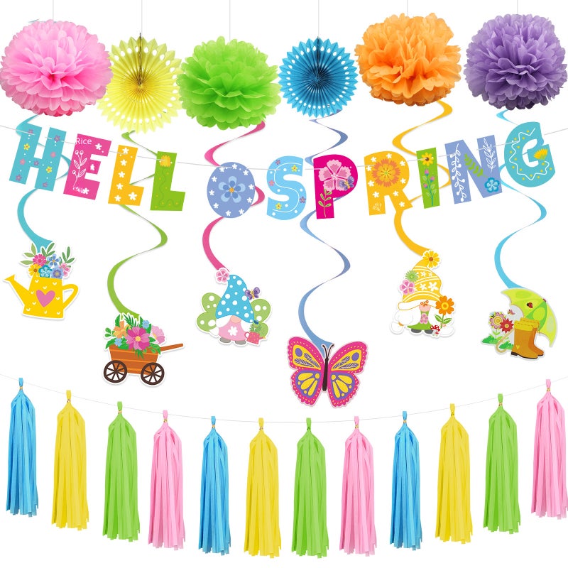 Spring Decor Set: 20*18*1 Cm Mixed Color Thematic Design - Easy Setup Versatile Party Accessories for Festival Parties Community Events - Image 3