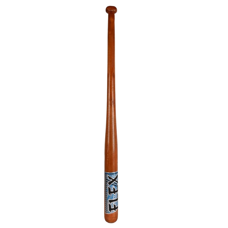MOVEX Morex Wooden Baseball Bat | 32 Inch - Heavy Duty Solid Wood Sports Bat for Baseball Practice, Training & Matches | Durable Self-Defense Baseball Bat for Adults & Youth Players (Kashmiri Wood) - Image 1