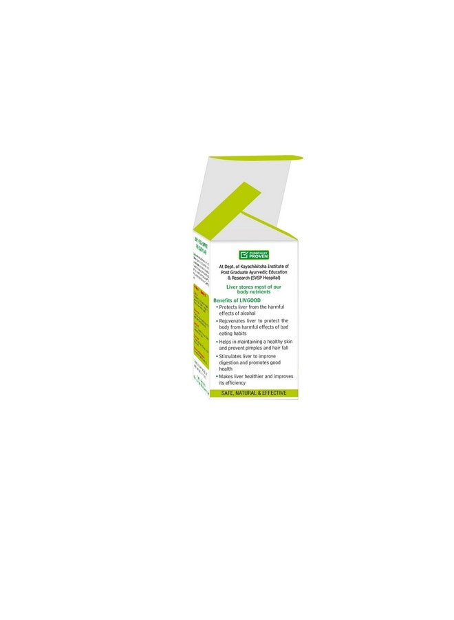 GOOD CARE GOODCARE Livgood - 60 Capsules | Restore liver function |Detox & Repair Fatty Liver Formula, Maintain Liver function | Regulates Bowl movement| With Ayurvedic Formulation - Image 5