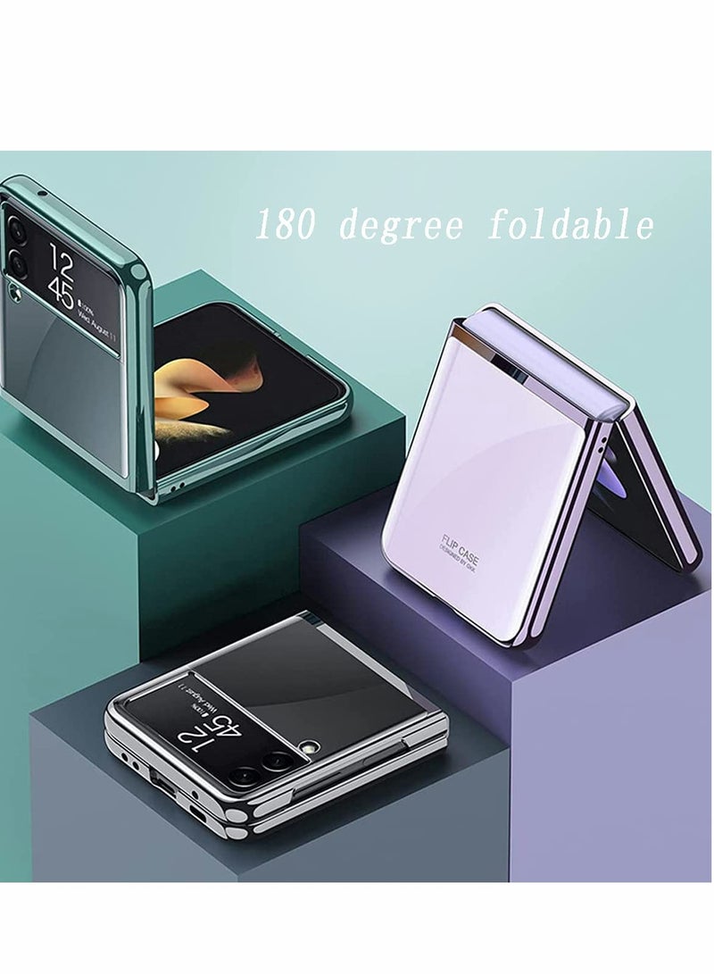 Ultra-Thin Clear PC Case with Shockproof Protection for Samsung Galaxy Z Flip 3 - Image 5