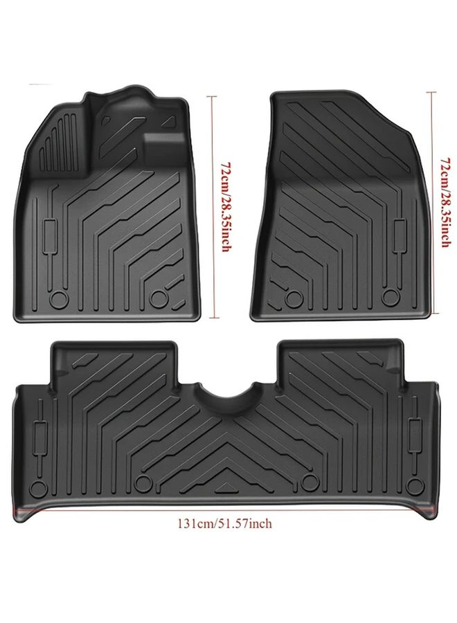 Waterproof Car Floor Mats For BYD Dolphin 2022 2025 Trunk Mat LHD - Image 2