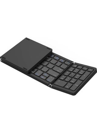 Bluetooth Keyboard Folding Wireless Portable Keyboard with Numeric Keypad USB-C Rechargeable for iOS Android Windows System Laptop Tablet Smartphone Device - pzsku/Z4ECA745A35174F9BB9C8Z/45/_/1720268211/5c1d7028-4c4c-411c-b6ab-99d14311665e