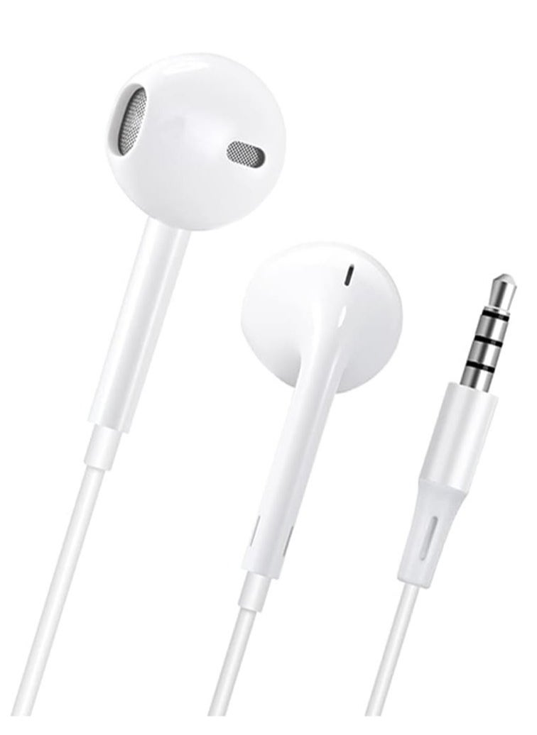 ELTRAZONE - Earbuds Earphones with Microphone, Earbuds Earphones Wired Stereo in-Ear Headphones Bass Earbuds, Compatible with iPhone and Android Smartphones - Image 1