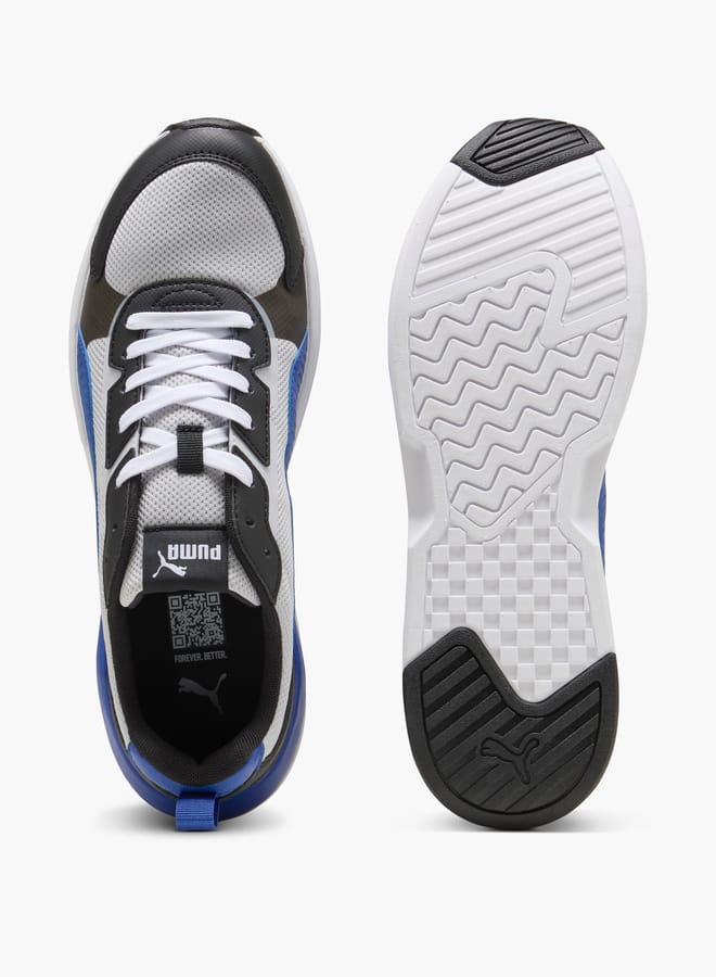 PUMA Men's Panelled Sports Shoes With Lace-Up Closure - X Ray 3 Lt - Image 4