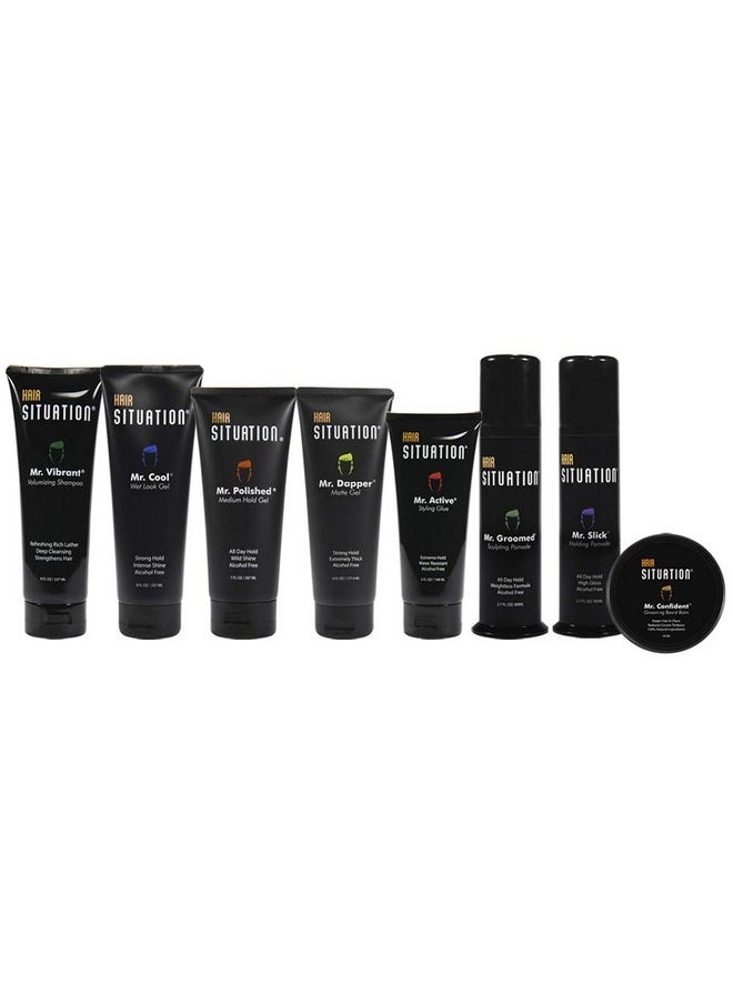 Hair Situation - Mr. Polished Hair Gel Medium Hold Alcohol Free - Image 1