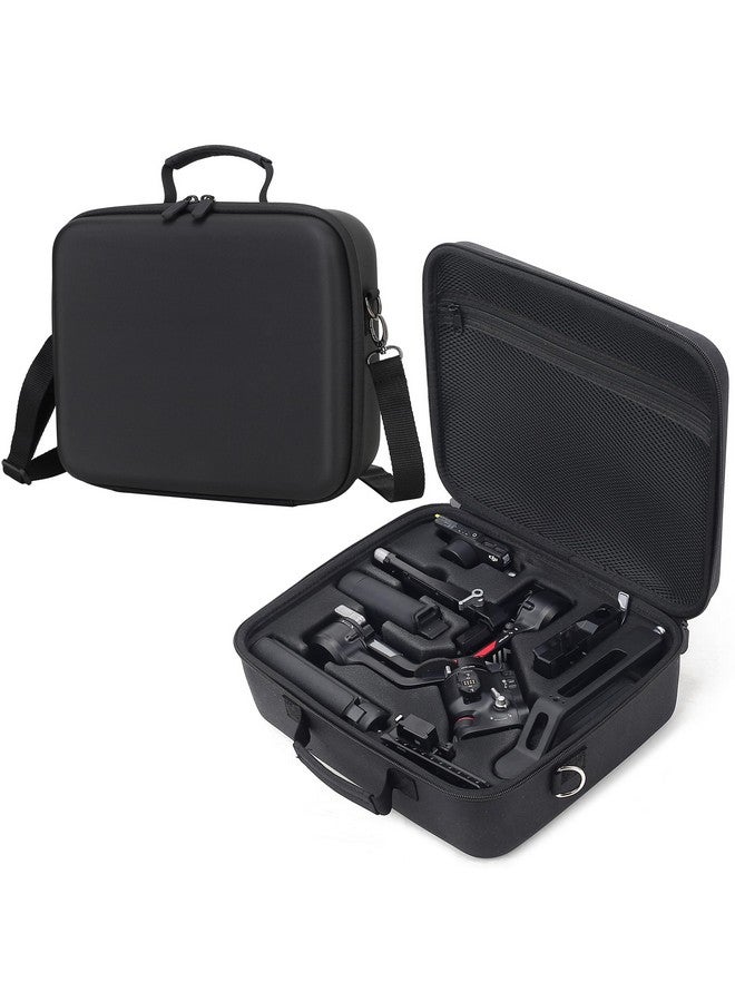 بوني ار سي حقيبة حمل Rs 4، حقيبة كتف محمولة مقاومة للماء من جلد البولي يوريثان، حقيبة سفر لـ Dji Ronin Rs 4/ Rs 4 Combo، مثبت وإكسسوارات خفيفة الوزن ذات 3 محاور - Image 1