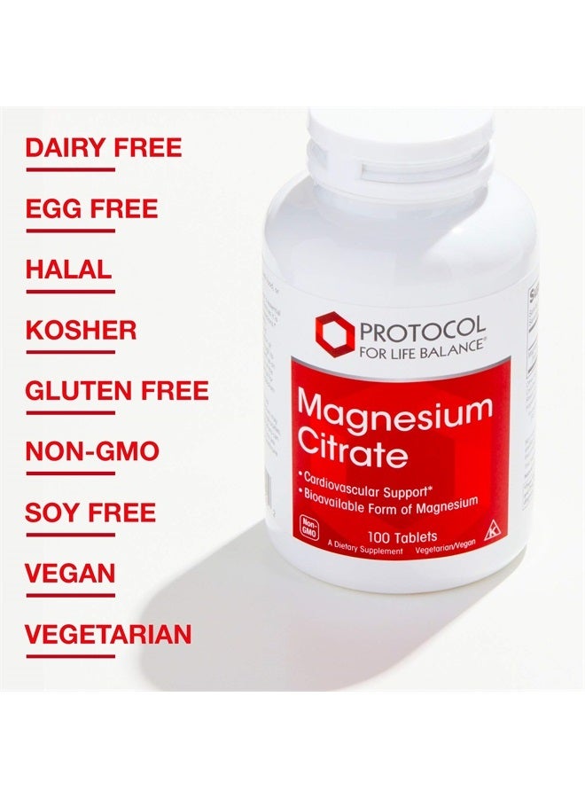 Protocol For Life Balance Protocol Magnesium Citrate 400mg - Mood Support, Heart Health, Brain Support Supplement - 100 Tabs - Image 4