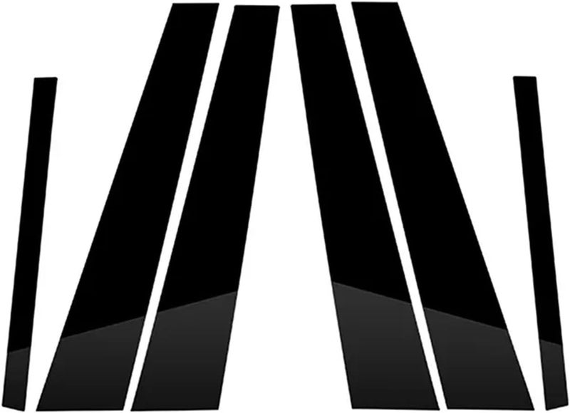 QASULER Car Window Pillar Posts for BMW 7-Series - Image 1