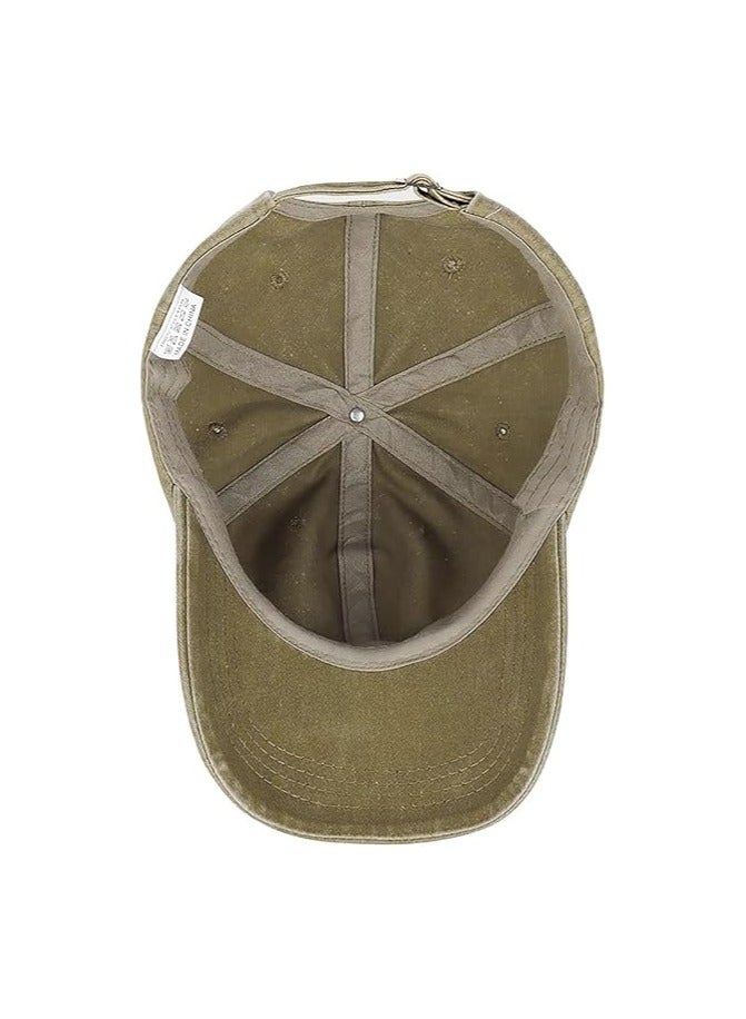 قبعة بيسبول كلاسيكية كلاسيكية رجالية قطنية كلاسيكية مغسولة وقابلة للتعديل، أفكار هدايا عيد ميلاد - Image 3