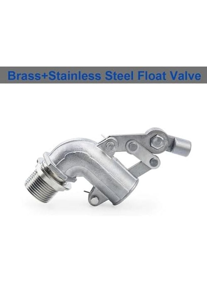 1 بوصة صمام عوامة قابل للتعديل من الفولاذ المقاوم للصدأ 304 لخزان المياه، تحكم في تدفق الصهريج - Image 5