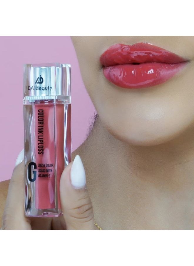 IDA Beauty - HueKiss Colour Ink Liquid Lip Gloss - Image 1