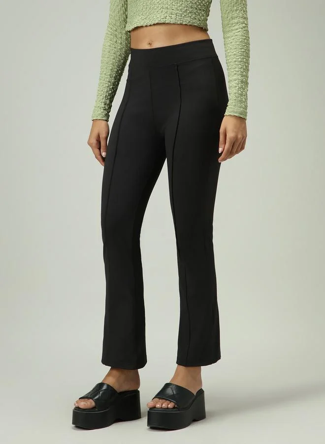 أوجيدر ليقنز واسع مُجسم بخصر عالي