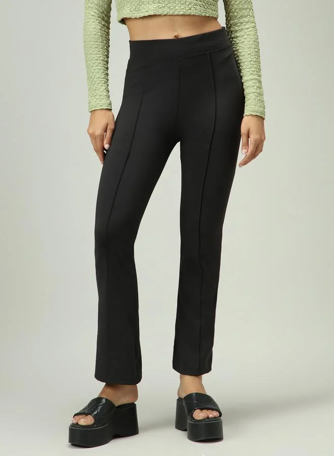 أوجيدر ليقنز واسع مُجسم بخصر عالي