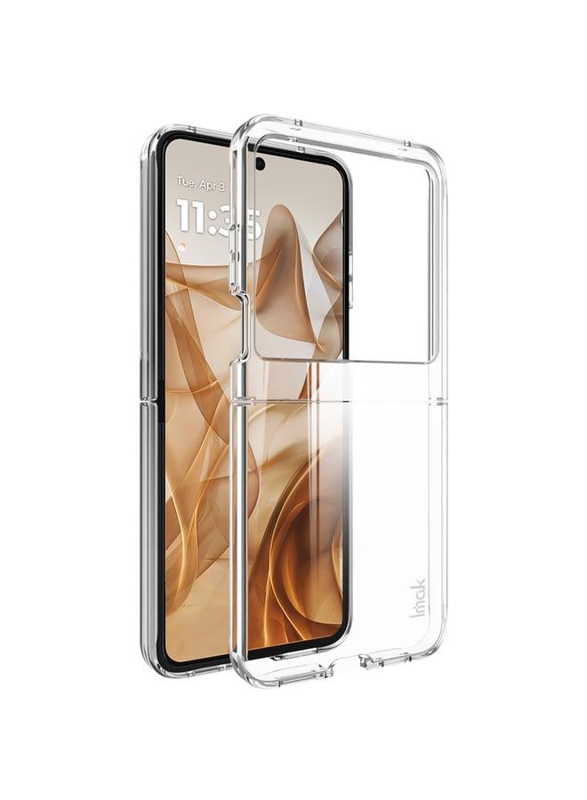 The Bros Case For Motorola Razr 50 / Razr 2024 IMAK Wing II Wear-resisting Crystal Protective Case