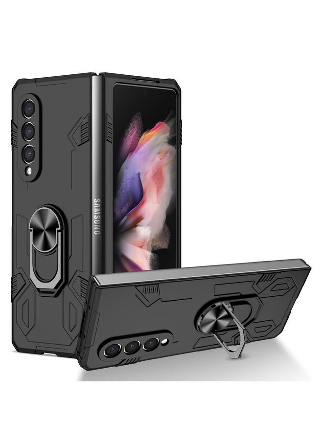 اس-توب جراب لهاتف Samsung Galaxy Z Fold3 5G، جراب هاتف غير لامع مقاوم للصدمات والأشعة فوق البنفسجية - Image 1
