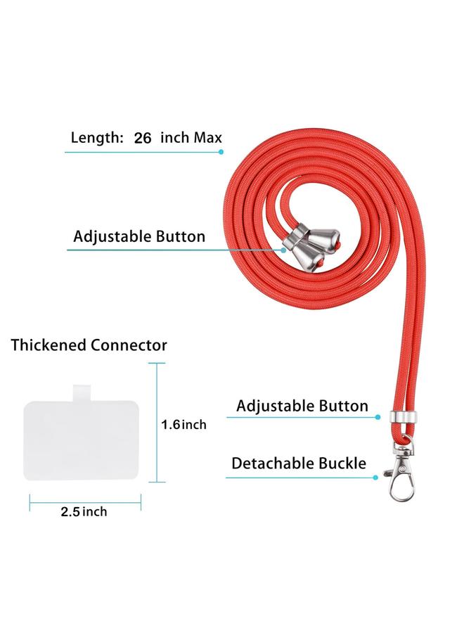 اس-توب جراب لهاتف Samsung Galaxy A22 5G Starry Sky بلون سادة مقاوم للصدمات من البولي كربونات + جراب واقٍ من مادة TPU مع حزام للرقبة - Image 5