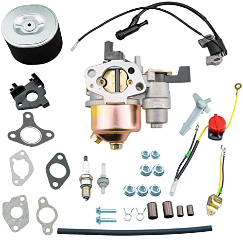 HZ Carburetor Ignition Coil Air Filter Kit for Honda GX240 GX270 8HP 9HP Engine - Image 1