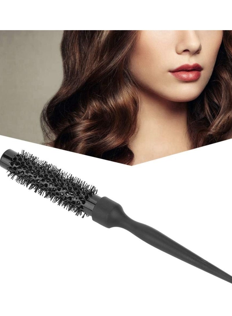 BLACK Wood Hair Dryer Brush, Size 1 with Size 4 Original Salon 2 Pieces - Image 5