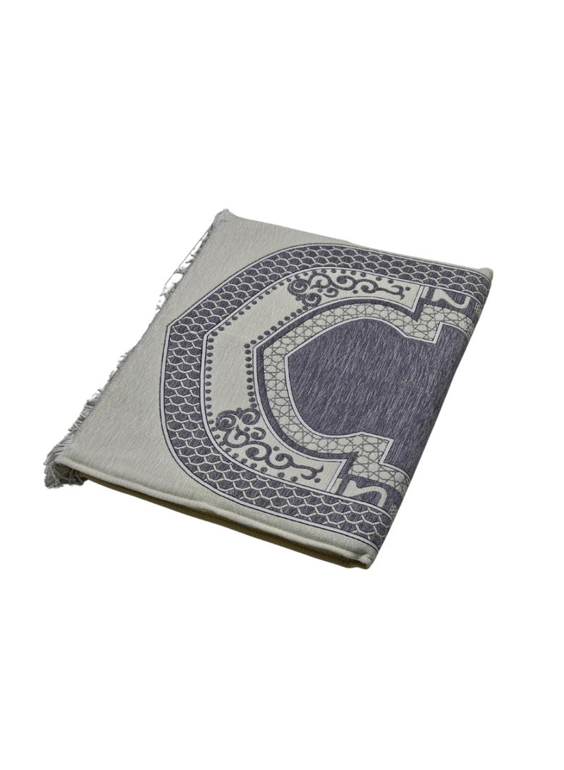 SMART HOME Luxury Padded Prayer Rug, Insulated Inner Padded Prayer Mat 110*70*4cm, Soft Microfiber Fabric and Comfortable Sponge Filling - Image 4