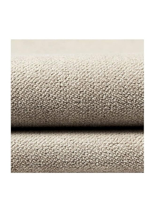 erorex Velvet Plain Matt Decorative Cushion Poly Filled 50X30 Cm Beige Am.88800503003 Kun - Image 3