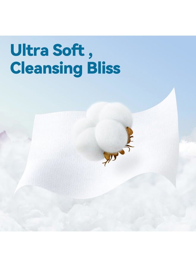 Winner Cotton Face Towels, 100% USDA Biobased Facial Towelettes, Disposable Face Towel XL, Odor-Free, Ultra Soft Makeup Remover Wipes for Sensitive Skin, Biodegradable, 100 Ct, Pack of 1 - Image 5