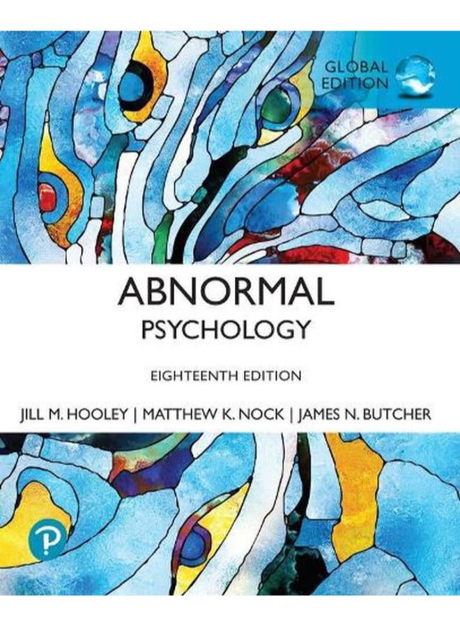 Abnormal Psychology Global Edition Ed 18 