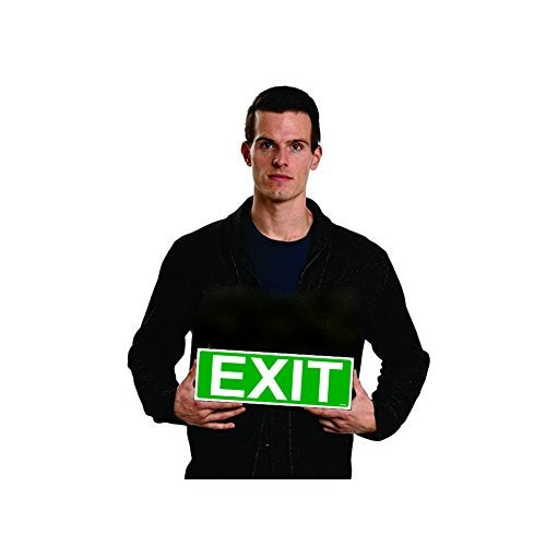 Clickforsign GID-EXIT-1 Glow In the Dark Exit Sign Board - Image 3