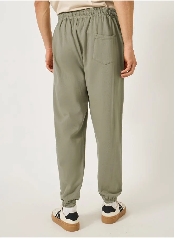 ستايلي Seam Detail Oversized Joggers with Drawstring