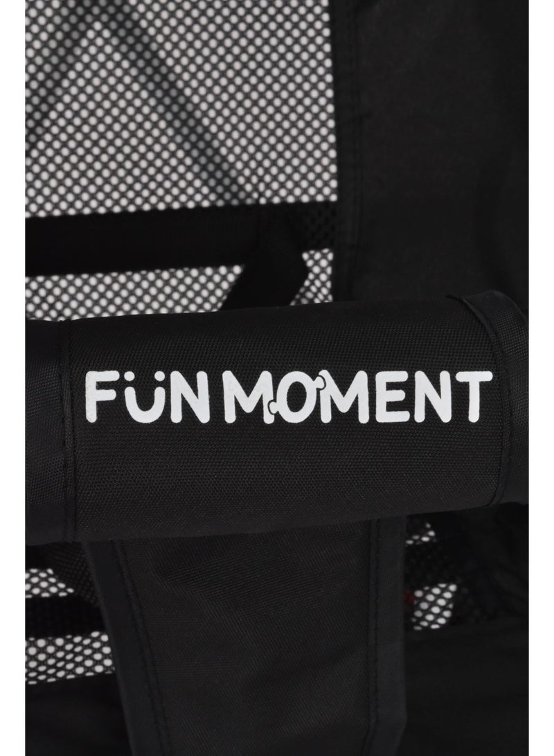 FUN MOMENT Lightweight Travel Stroller with Foldable Umbrella - Image 3
