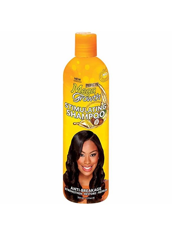 Profectiv Mega Growth Stimulating Shampoo Anti-breakage Strengthening 12 Fl. Oz, Oz (RV-91253) - Image 2